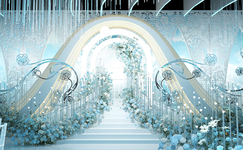 永仁釡香烙馍村水晶厅效果展示